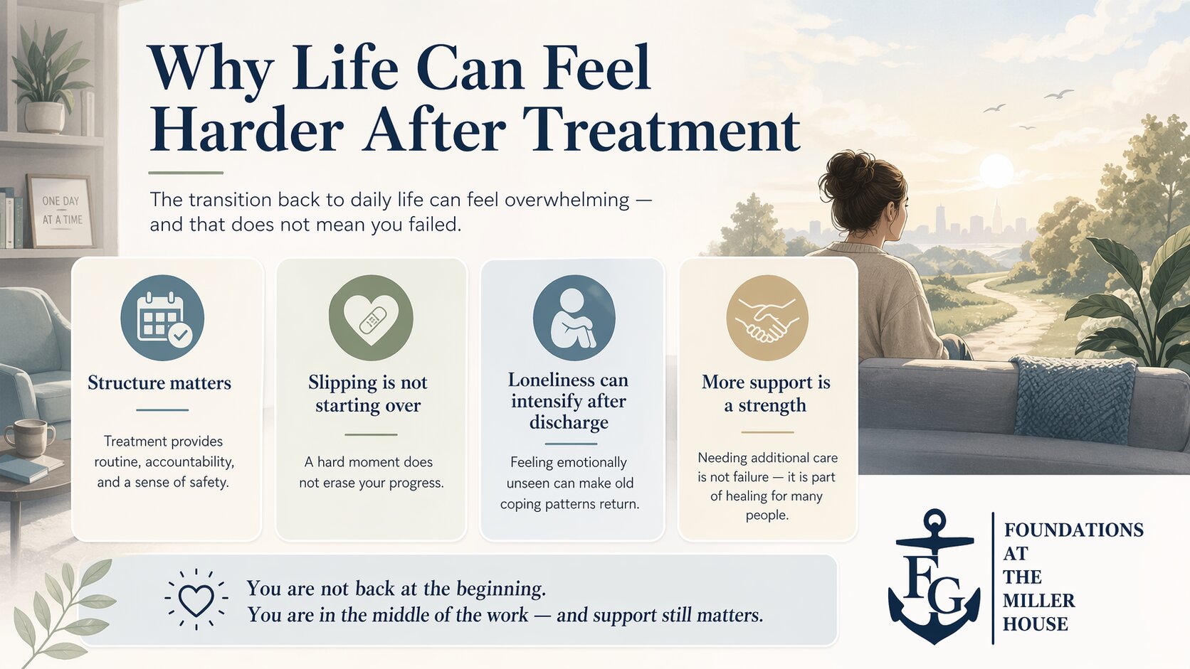 Why Life Feels Hard After Treatment Ends